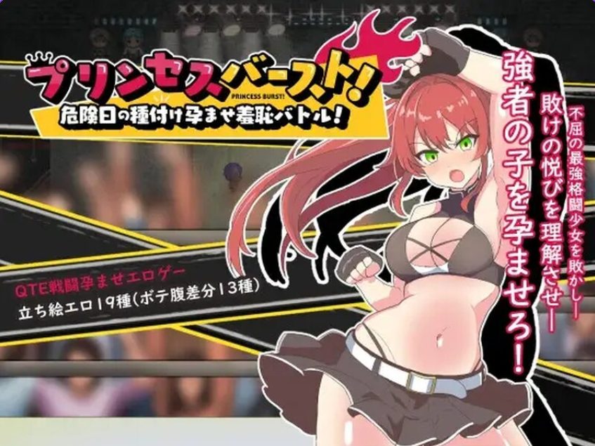 【PC/AI汉化/格斗/RPG游戏/600M】 公主爆破!危险日种植孕育羞耻之战!Ver1.02 内嵌AI汉化版+格斗RPG游戏+600M