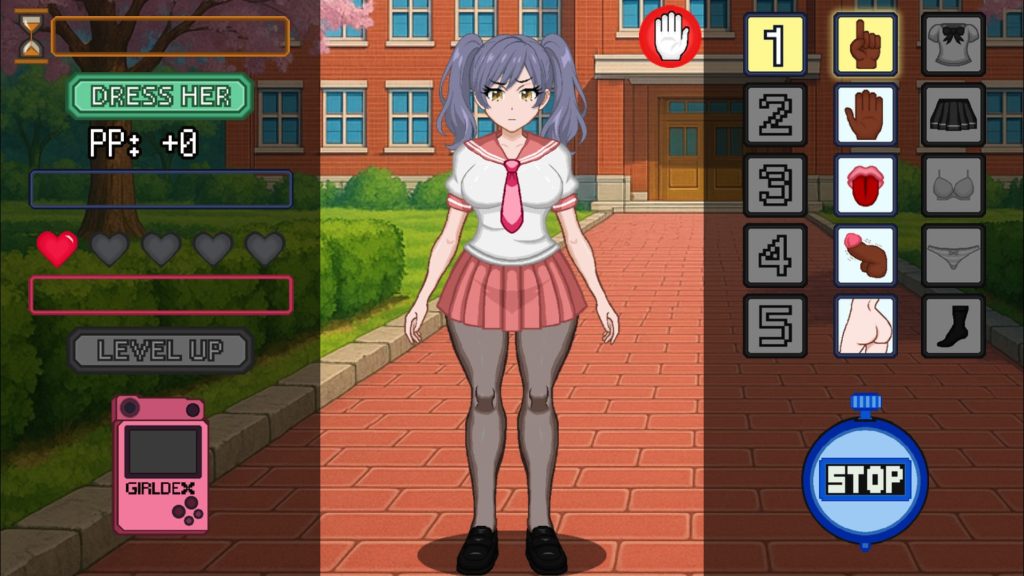 【PC/生肉/互动/SLG游戏/1.10G】 停止大师：时间冻结访客（Stop Master The Time Freeze Visitor）生肉版+互动SLG游戏+1.10G