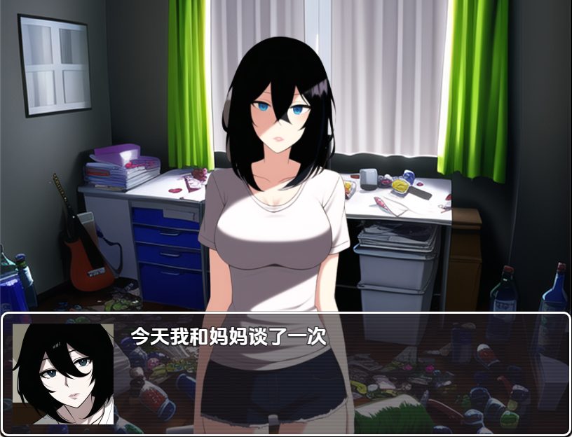 【PC/安卓/AI汉化/日式/RPG游戏/500M】 家里蹲女子的直播生活 Ver1.0 内嵌AI汉化版+PC+安卓+日式RPG游戏+500M