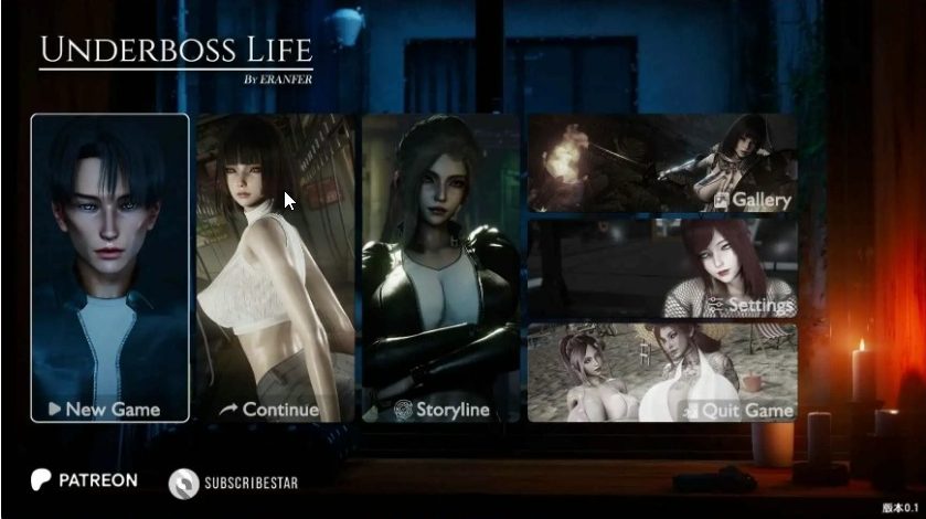 【PC/安卓/AI汉化版/亞洲/SLG/1.1G】副手人生 (Underboss Life ) Ver0.1 AI汉化版+PC+安卓+亚洲SLG动态游戏+1.1G