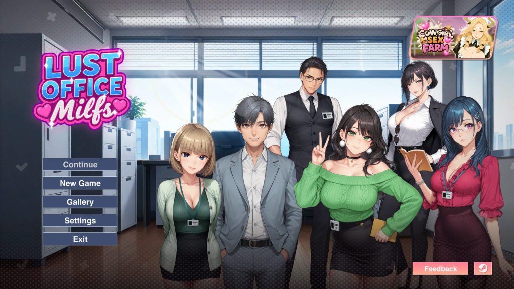 【PC/官中/亚洲风/SLG游戏/1.50G】 欲望办公室熟女 （Lust Office MILFs） 官中步兵版+存档+亚洲风SLG游戏+1.50G