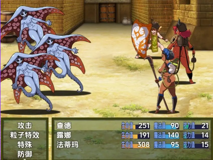 【PC/安卓/AI汉化/探索/RPG游戏/1.40G】 老婆们的攻击 Ver0.1.2 内嵌AI汉化版+PC+安卓+探索RPG游戏+1.40G