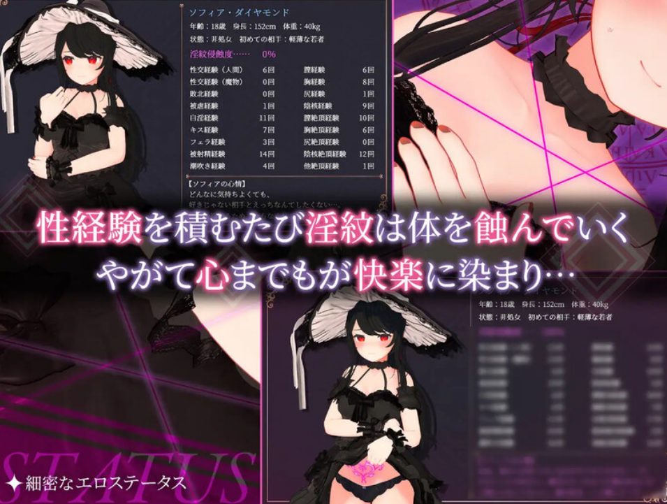 【PC/AI汉化/日式/RPG游戏/1.50G】 索菲娅与巴比伦的YW~孤高天才魔导士的堕落~ AI汉化版+全回想存档+日式RPG游戏+1.50G